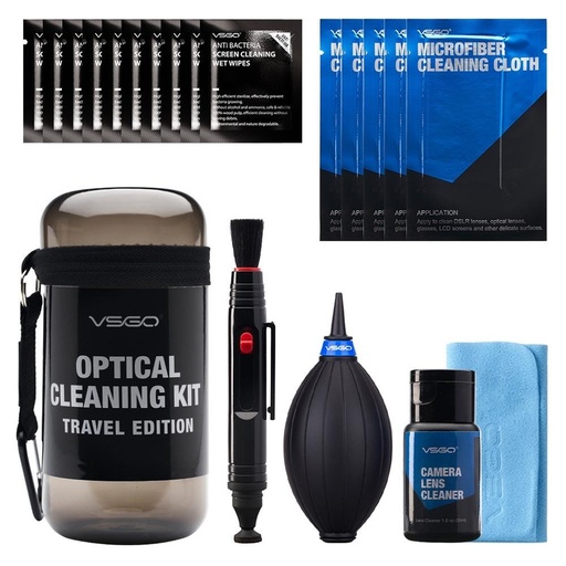 [DKL-15G] VSGO Optical Cleaning Kit Travel Edition Grey